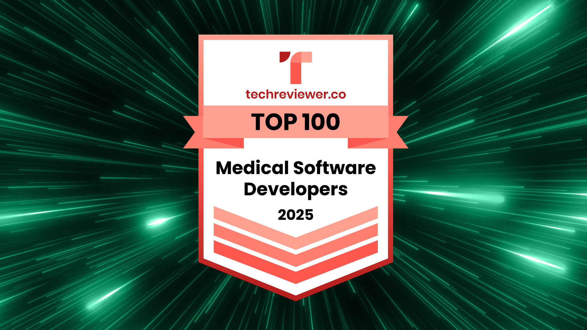 Kanda Software Named Among Top 100 Medical Software Development Companies of 2025 by Techreviewer.co image